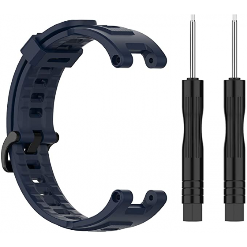 Ανταλλακτικό λουράκι QuickFit Softband Xiaomi Amazfit T-Rex/ T-Rex Pro Dark Blue